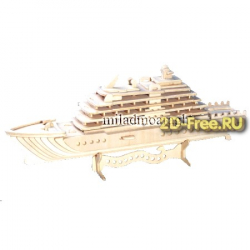 Большой корабль CRUCERO макет