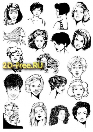Векторы набор Free Vectors for Laser Cutting 277