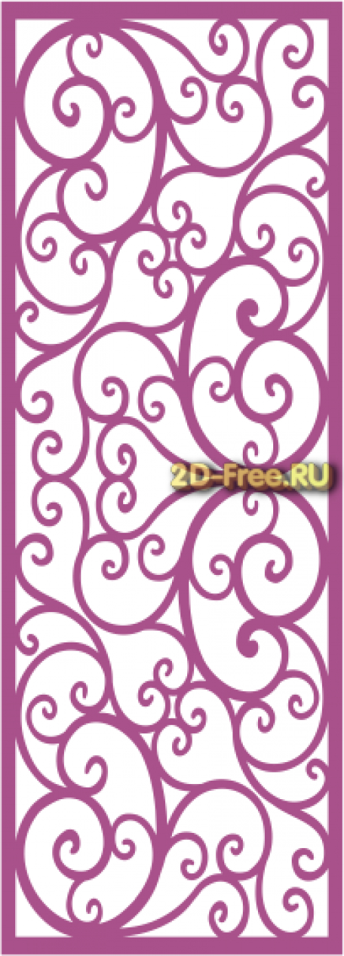 Панель Laser Cut Free Vector 118