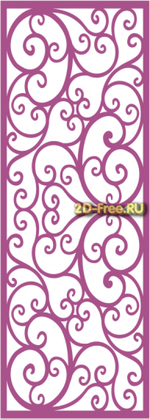 Панель Laser Cut Free Vector 118
