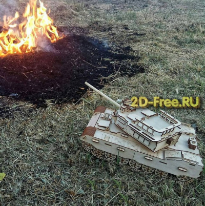 Модель cdr танк Cayman