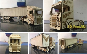 Scania модель фуры