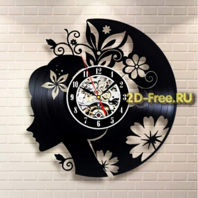 Часы лето формат cdr