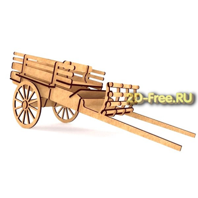 Тележка из фанеры