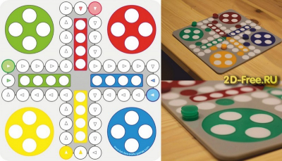 Игра настольная Ludo