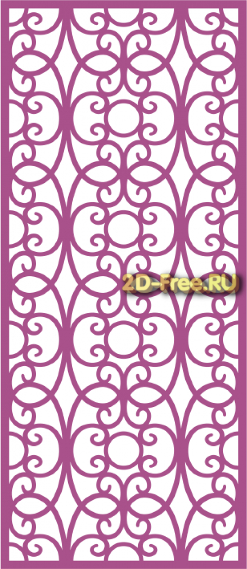 Панель Laser Cut Free Vector 154