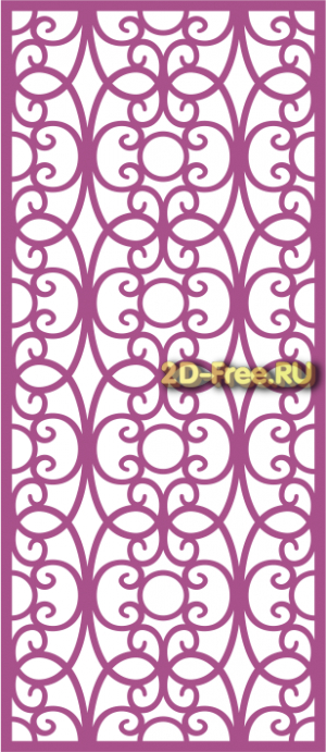 Панель Laser Cut Free Vector 154