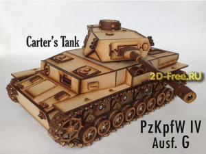 Модель танка Panzer