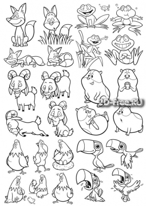 Векторы набор Free Vectors for Laser Cutting 063