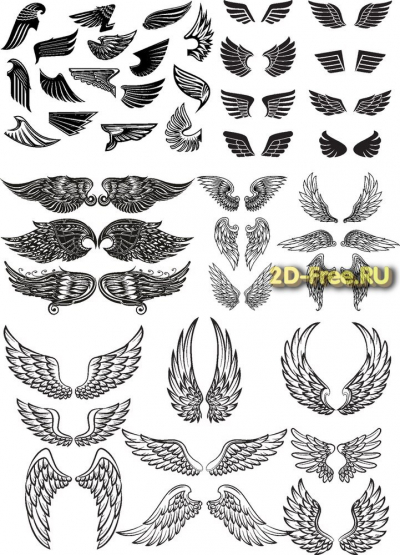 Векторы набор Free Vectors for Laser Cutting 253