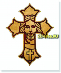 Крест 2D модель cdr файл