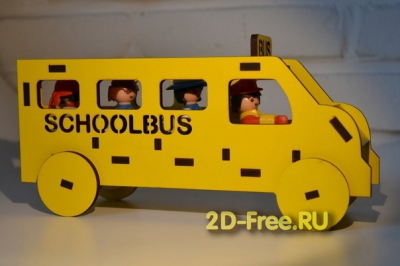 Школьный автобус 2D