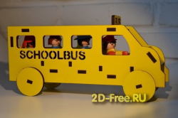 Школьный автобус 2D