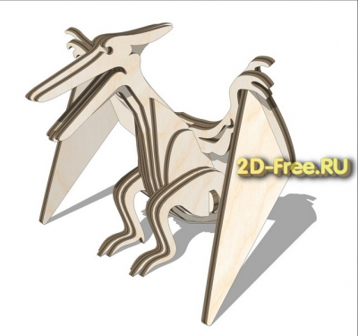 Горгулья макет dxf