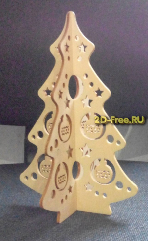 Елка модель формат cdr