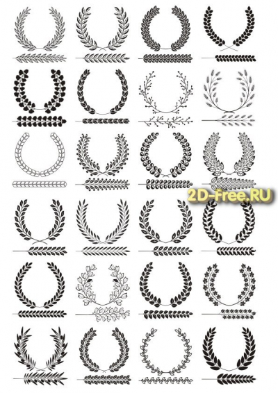 Векторы набор Free Vectors for Laser Cutting 199