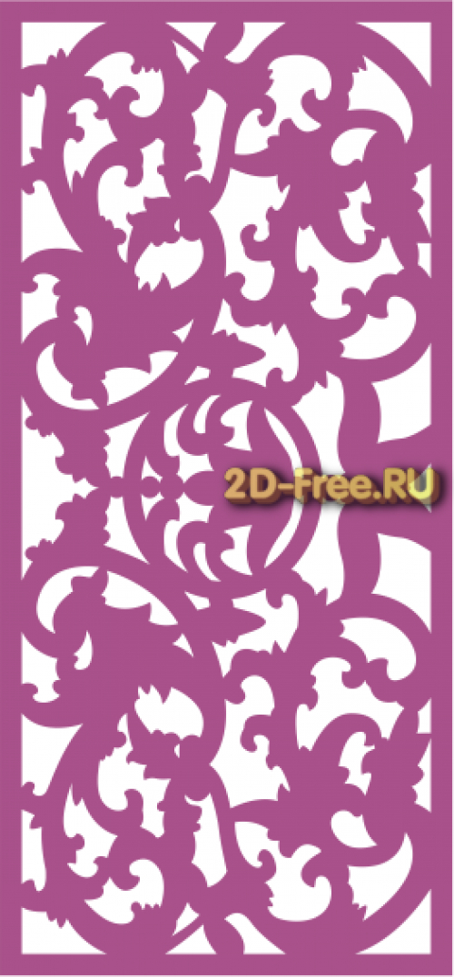 Панель Laser Cut Free Vector 124