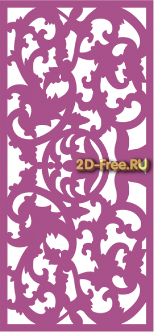 Панель Laser Cut Free Vector 124