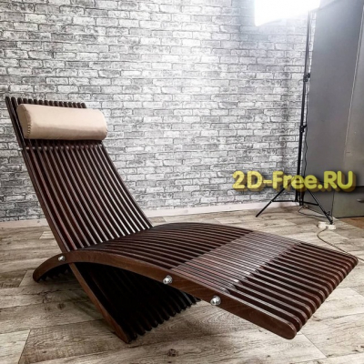 Кресло для отдыха макет