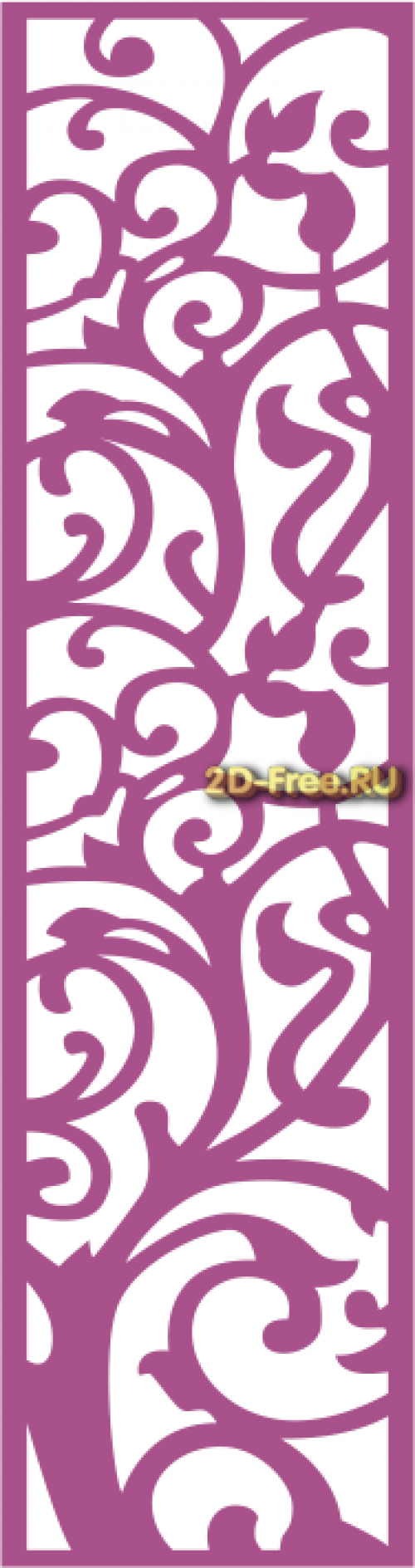 Панель Laser Cut Free Vector 142