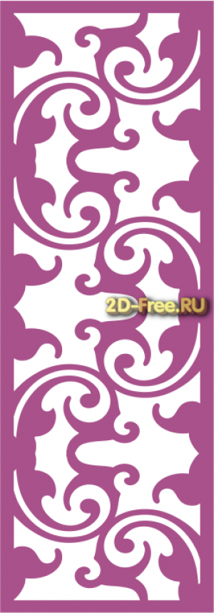 Панель Laser Cut Free Vector 161