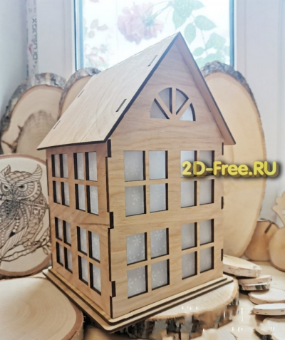 Домик макет формат файла cdr
