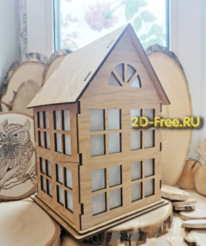 Домик макет формат файла cdr