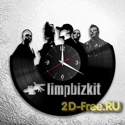 Часы из пластинки музыка LimpBizkit