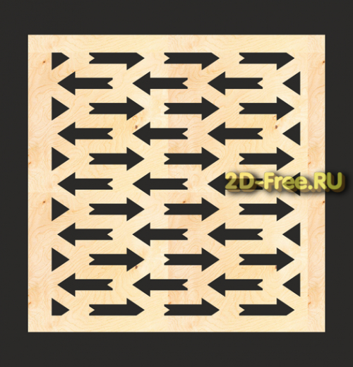 Панель Laser Cut Free Vector 16