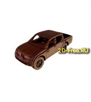 Автомобиль макет cdr