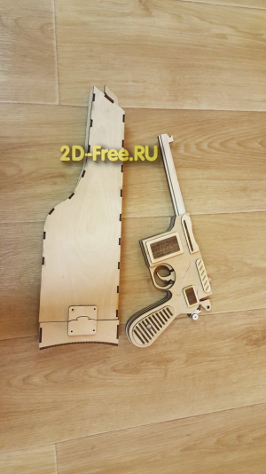 Наган в кобуре модель cdr