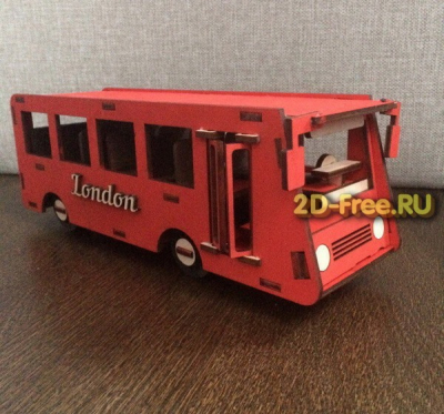 Автобус сборный модель cdr